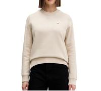 Sweat Beige Femme Tommy Hilfiger Flag Crew XS