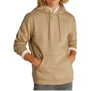 Tommy Jeans Sweat à Capuche Homme Regular Fit Flag Fleece avec Capuche, Beige (Coastal Taupe), XL