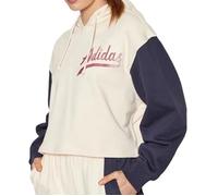 Sweat Beige/Marine Femme Adidas Hoodie 42