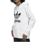 Sweat Blanc Femme Adidas Trefoil Hoodie 38