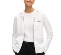Sweat Blanc Femme Superdry Plain Zip Hood XS