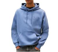 Tommy Jeans Sweat à Capuche TJM REG S Flag EXT DM0DM20742 pour Homme, Bleu (Bleu Horizon Clair), M, Bleu (Light Horizon Blue), M