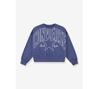 Sweat boxy relaxed fille marine 13/15A