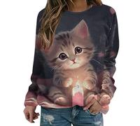 Sweat BTS Love Yourself Pull col Roule pour Femme NASA Sweatshirt Gris Chemise Femme Coton Manche Longue Manteau Fourrure Rose Femme Veste reflechissante Femme Blouson Cuir Femme Bleu
