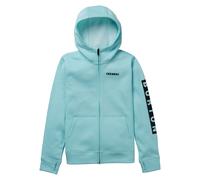 Sweat Burton Kids' Oak Full-zip Hoodie Light Teal Heather Garçon Bleu 2026 taille L