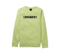 Sweat Burton Oak Pullover Crew Glow Yellow Green Heather Homme Jaune 2026 taille M