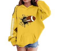 Sweat Capuche Fille Poncho Plaid Oversize en Polaire Fashion Trendy Vêtement Décontracté Manches Longues Tops Col Rond Coton Gym Jogging Running Course Survêtement pour Ado 7-14 Ans