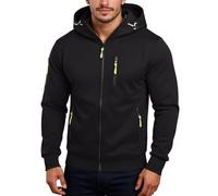 Sweat Capuche Homme Zippé Running Polaire Zippé Chaude Polaires Manga Tres Personnalisé Cachemire Veste Hiver Homme Long Réfléchissante Chauffant Laine Sportswear Survetement Hoodie XXL
