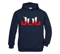 Sweat Capuche Jul Enfant Bleu Marine (Taille 12/13 Ans,Couleur Bleu)