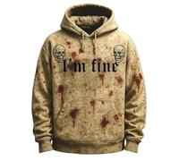 Sweat Capuche Marque Homme a Beaux Orange Habillé Shetland Essential Clair Dos Chauffant Saison Multicolore Devant Suite Polar Damier Monté Ou Animé Running