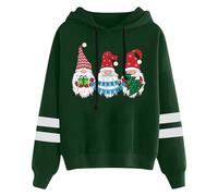 Sweat Capuche Noel Femme Grande Taille Pull De Noel - Sweatshirt Motif De NoëL Mignon Confortable Pullover Manches Longues Casual Ugly Christmas Sweater ActivitéS De Plein Air