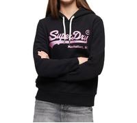 Superdry Embellished VL Hoodie Maillot de survêtement, Noir, 36 Femme