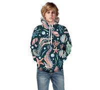 Sweat Capuche pour Enfants de Jogging Printemps Automne Couleur Uni Impression en 3D Fashion Large Confortable Tenue Hip hop Streetwear Garçon Fille Intérieur Extérieur