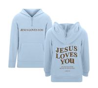 Sweat Capuche pour Enfants Longue et Manches Longues Pulls Enfant Coton Casual Haut Mignon Cartoon Animal Imprimé de Couleur Unie Cadeau Ado