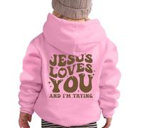 Sweat Capuche pour garçons de Jogging Ado Sweats Manteau Poids Léger Style Tenue Hip hop Streetwear Filles et