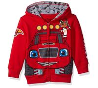Sweat capuche rouge pour gar ons, Blaze et les Monster Machines, Lets Blaze, taille 3T US