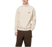Sweat Carhartt Half Zip American Script Beige L
