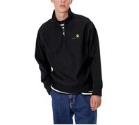Carhartt WIP Half Zip American Script SWEATSHIRT men Sweatshirts|Zippers black taille: L