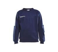 Sweat col rond enfant Craft progress r-neck Bleu 12/14 ans