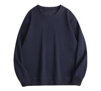 Sweat Col Rond Homme Sweatshirt Zippé sans Capuche Pull Hiver, Classique Mode pour Hommes Haut Chemise D'extérieur Gilet Sportswear Mens Classe De Loisirs pour Routine Automne Et Hiver