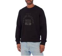 Sweat col rond imprimé homme A12242-2RIAJH-Le noir M
