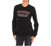 Sweat col rond manches longues femme 9024210-Le noir L
