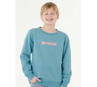 Sweat col rond Tropic Daze enfant bleu ciel 10A