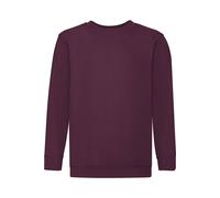 Sweat coton premium bordeaux 5/6A