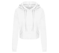Sweat Court À Capuche Pour Femme - Jh016 - Blanc