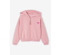VERTBAUDET Sweat Court zippé Fille Rose 5A