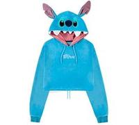 Sweat Crop Top Femme - Lilo & Stitch - Stitch Taille M G