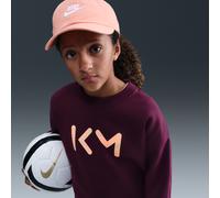 Sweat de football oversize à col ras-du-cou Nike Kylian Mbappé Club Fleece pour ado (fille)