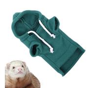 Sweat de furet, petit sweat à capuche pour furet - dernier confort d'hiver, capuche pour la peau de cafano pour la peau costume de lapin pour chats