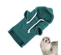 Sweat de furet, petit sweat à capuche pour furet - dernier confort d'hiver, capuche pour la peau de cafano pour la peau costume de lapin pour chats