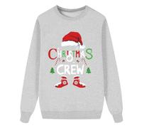 Sweat de Noel Famille Manches Longues, Pull Noel Enfant Imprimé GNOME Col Rond Hiver Chaud Pull Noel Top Christmas Sweatshirt Famille Pulls De Noël Sweats Pulls Enfants Drole 2-9 Ans