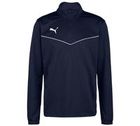 Sweat à capuche PUMA teamRISE à demi-fermure éclair bleu blanc F06 XL