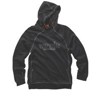 Sweat de travail à capuche Scruffs Trade noir, taille XL