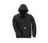 Carhartt Wind Fighter Zip Chandail à capuchon, noir, taille 2XL pour homme