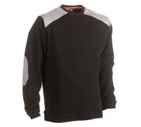 Sweat de travail - HEROCK - HK341 - Noir - 70% coton - 330 g/m2 - Déperlant Pro-Reforce S