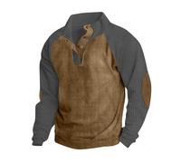 Sweat De Travail Homme, Pull sans Capuche pour Hommes en Velours CôTelé Confortable pour DéContracté Mode Urbaine Et Sortie Quotidienne