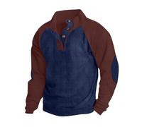 Sweat De Travail Homme, Pull sans Capuche pour Hommes en Velours CôTelé Confortable pour DéContracté Mode Urbaine Et Sortie Quotidienne