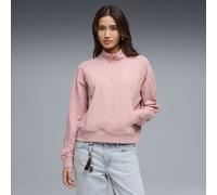 Sweat décontracté 1/2 zip PUMA Class Femme, Vêtements, Rose, S S