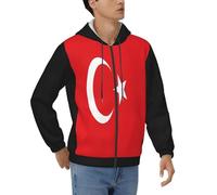 Sweat Décontracté Zippé À Capuche Turquieveste Polaire Sweat Zippé Haut Unisexe Pour Hommes Et Femmes Et Sweats Zippés Style Classique Du Royaume-Uni Sweats De Travail