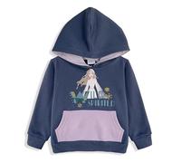 Sweat Disney Frozen Elsa pour fille à capuche à manches longues fille 6263, bleu, 4 ans
