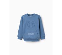 Sweat En Coton Peigné Avec Imprimés Justice League Bleu 8A