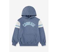 CONVERSE Sweat 'HERITAGE' azur / bleu chiné / blanc, Taille 140-152