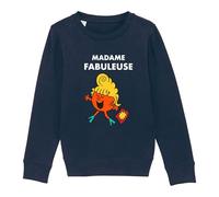 Sweat Enfant Madame Fabuleuse - Taille: 6 Ans