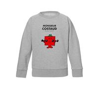 Sweat Enfant Monsieur Costaud - Taille: 12 Ans
