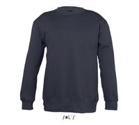Sweat Enfant - New Supreme - Marine - 50% coton - Manches longues - Col arrondi 4 ans