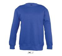 Sweat Enfant - New Supreme Royal - 50% Coton - 50% Polyester - Manches Longues - Col Arrondi 4 ans